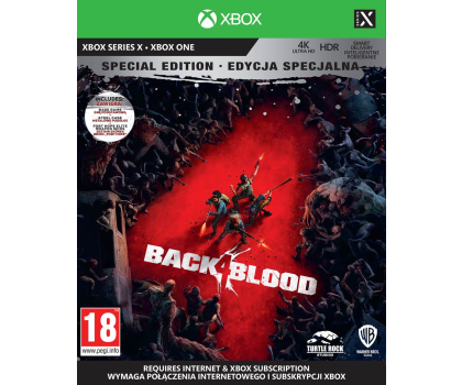 Gra Back 4 Blood Edycja Specjalna Xbox One
